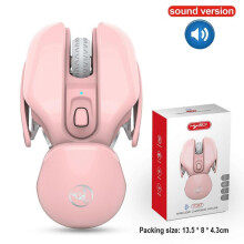 Wireless Mouse Silent Rechargeable 1600DPI 2.4GHz for PC Laptop Home Desktop