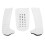 3PCS White EVA Surfboard Traction Pads for Paddle, Longboard & Shortboard 1