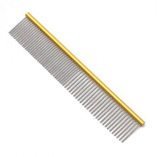2 Pcs Metal Pet Comb, Stainless Steel Dog And Cat Comb, Rust Resistant Comb, Grooming Tools for Dogs-MXBC