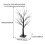 Free Standing Simulation Birch Tree Light 24 Led Festival Bedroom with Usb Cable 13