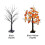 Free Standing Simulation Birch Tree Light 24 Led Festival Bedroom with Usb Cable 12