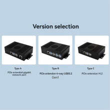 Expansion Board Parts for 5 Aluminum Case Integrated Machine Gigabit Ethernet Dual