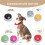 6PCS Voice Recorder Buttons – 30 Sec Multifunction Pet Training Buzzer Set, 6 Colors 3