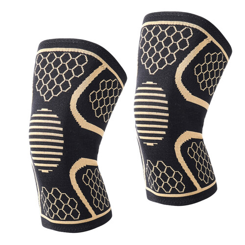 2 Pcs Knee Pads Anti Alip Breathable Shock 2