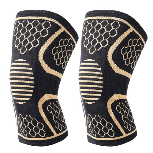 2 Pcs Knee Pads Anti Alip Breathable Shock