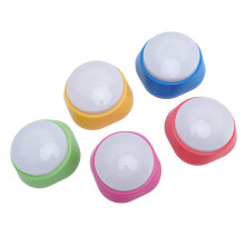 5Pcs Pet Training Buzzer Kit, Voice Recording & Color Lights, ABS Material