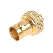 Straight Gold Plated Bnc Female Jack To Sma Female Rf Coaxial Connector Adapter
