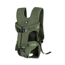 (XL, Army Green) New Pet Carrier Convenient Adjustable Oxford Cloth Multi-purpose Water-resistant Dog Backpack For Outdoors Fast