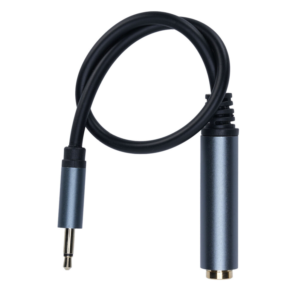 6.35Mm Female To 3.5Mm Male Headphone Extension Cable 0.3M 4211330196615