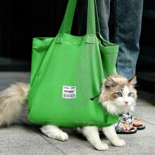 Cat Carrier for Large Cats Up to 20 lbs, Soft-Sided Pet Restraint Bag for Claw Care & Grooming