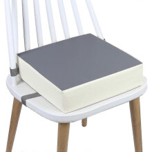 2023 - Toddler Booster Seat for Dining Table (only Booster Foam Seat), Pu Washable 2 Straps Attach Tw