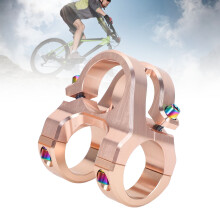 31,8  35 mm Fahrrad-Vorbau aus Aluminiumlegierung CNC Ti-Farbe