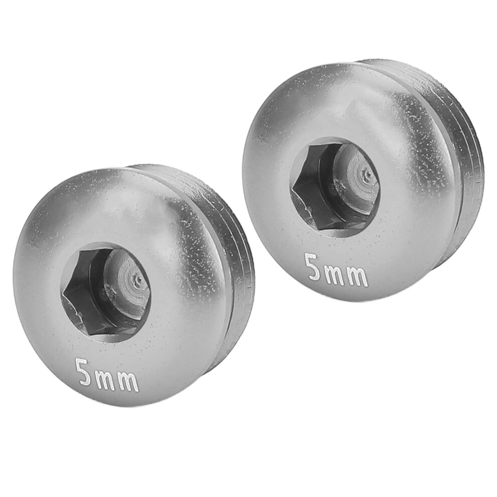 Aluminum Alloy M14 Pedal Screw Cover For Mountain Bikes Ti Color 4351330197059