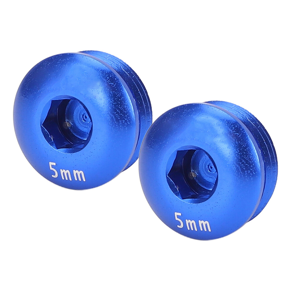 Aluminum Alloy M14 Thread Bike Pedal Screw Cap Blue 5Mm Cover 8031330197025