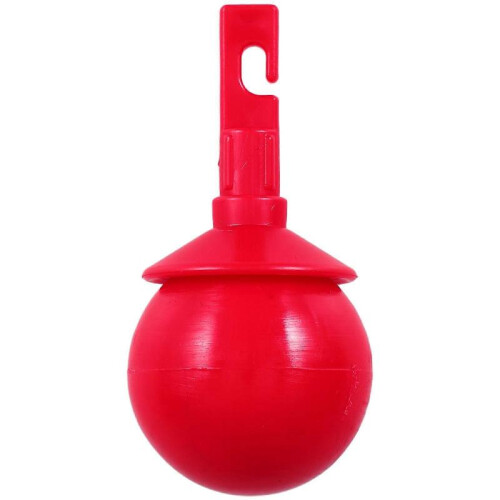 Hook Type Cane Tip for Blind People Mobility Assistance Indoor Use And Outdoor Use Red Plastic 1Set 1