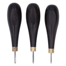 3Pcs Leather Craft Sewing Awl Strong Penetration