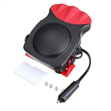 (Red) Car 2in1 12v Truck Auto Heater Hot Cool Fan Windscreen Defroster Window Demister