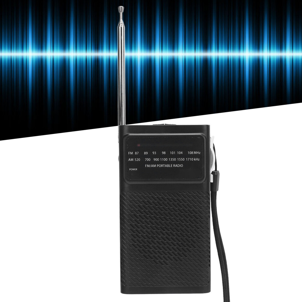 Portable Fm/Am Radio With Speaker, Battery Operated, Compact And Strong Reception 9411330197437