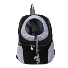 (L, Black) Summer Dog Backpack Carrier Summer Dog Backpack Front Dog Backpack Carrier For Small Medium Dogs