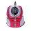 (L, Red) Summer Dog Backpack Carrier Summer Dog Backpack Front Dog Backpack Carrier For Small Medium Dogs 1