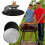(38 inches, Black) Fireproof Mat Waterproof Multifunctional Round BBQ Mat for Backyard 4