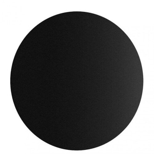 (38 inches, Black) Fireproof Mat Waterproof Multifunctional Round BBQ Mat for Backyard