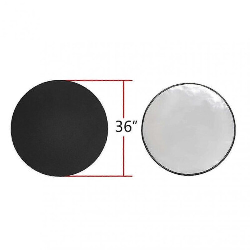 (24 inch, Silver) Fireproof Mat Waterproof Multifunctional Round BBQ Mat for Backyard 1