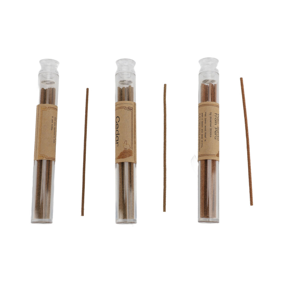 60 Pcs Incense Stick Set â White Sage, Palo Santo, Cedar for Yoga Meditation-image-OPC-PJ78G6S-NEW