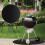 (24 inch, Black) Fireproof Mat Waterproof Multifunctional Round BBQ Mat for Backyard 5