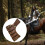 Sword Holder Adjustable Leather Belt for Medieval Viking Costume Brown 5