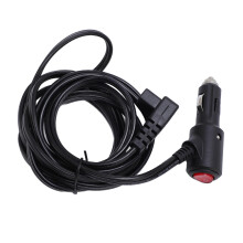 Car Refrigerator Charger with Red Switch Indicator, 3m PVC Cable for RV Freezer