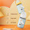 Blue USB Milk Bottle Warmer | 6-Gear Adjustable Temp, Fast Heating 6