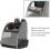 Pet travel portable backpack-black-medium 2