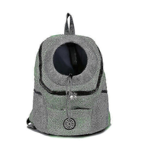 (36x45x21 cm) Pet Carrier Backpack Breathable Travel Shoulder Bag-Green