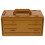 Small Parrot Cage Multifunctional Parrot Carrier Rectangular Coffee 21.50X11.50X10.50CM Travel 1Pcs 5
