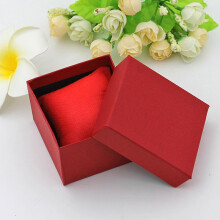 (Red) Box Fashion Watch Jewelry Holder Display Storage Organizer Case Winder Gift