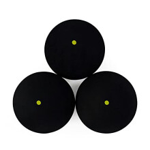 3 pieces squeeze ball oneyellow slow speed sports rubber balls professional player competition squeeze