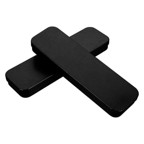 Efficient Portable Stationery Solution: Compact Metal Box to Keep Supplies Tidy Anywhere