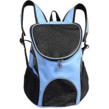 (Blue) Pet Carrier Backpack For Large/small Cats And Dogs Puppies And Cushion Back Support For Travel,hiking,outdoor Use