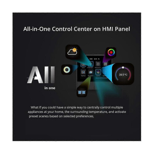 Nspanel Smart Scene Wall Switch Integrated Hmi Touch Screen Panel Home Automation Thermostat -eu P 2