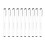 10Pcs Fineliner Pens Black Ink Durable Waterproof 1