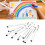10Pcs Fineliner Pens Black Ink Durable Waterproof 11