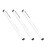 10Pcs Fineliner Pens Black Ink Durable Waterproof 7