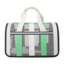 (Green Small size) Cats Carriers Pet Carrier For Small Medium Cats Puppies Folding Travel Carrier