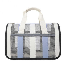 (Haze blue Small size) Cats Carriers Pet Carrier For Small Medium Cats Puppies Folding Travel Carrier