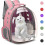 Cat Backpack Carrier Bubble Carrying Bag, Small Dog Backpack Carrier for Small Medium Dogs Cats 1