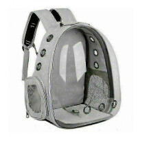 (grey) Pet Cat Dog Backpack Great Puppy Carrier Bags Space Capsule New
