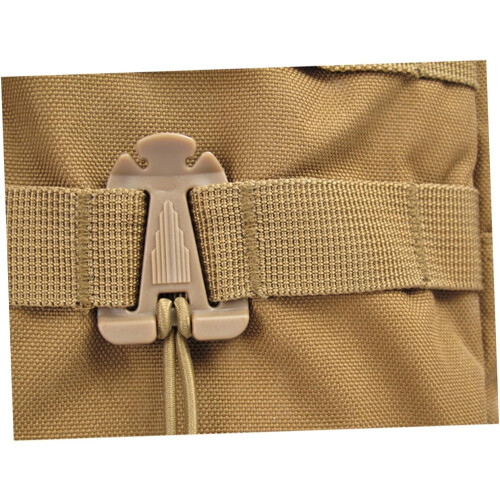 20 pieces Elastic Rope Clips Gear Clip Backpack Accessories Backpack Strap Attachments 2