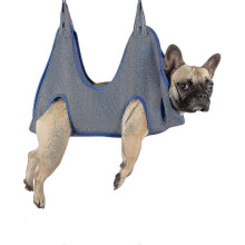 (L) Dog Grooming Hammock Harness For Grooming  Nail Clip Trimming Bathing Restraint Bag