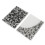 2Pcs Plastic Embossing Folders Flower Leaves 10
